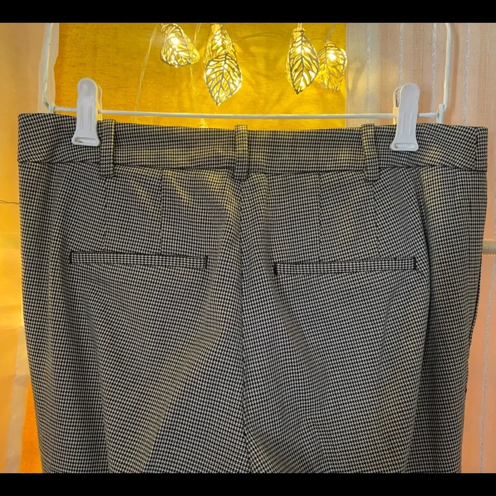 🤩 ZARA Basics Plaid Pattern Pants/Trousers - Picture 8 of 11